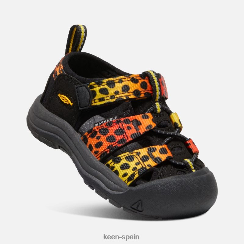 67LRTD581 Keen niños newport h2 para niños pequeños guepardo arcoiris