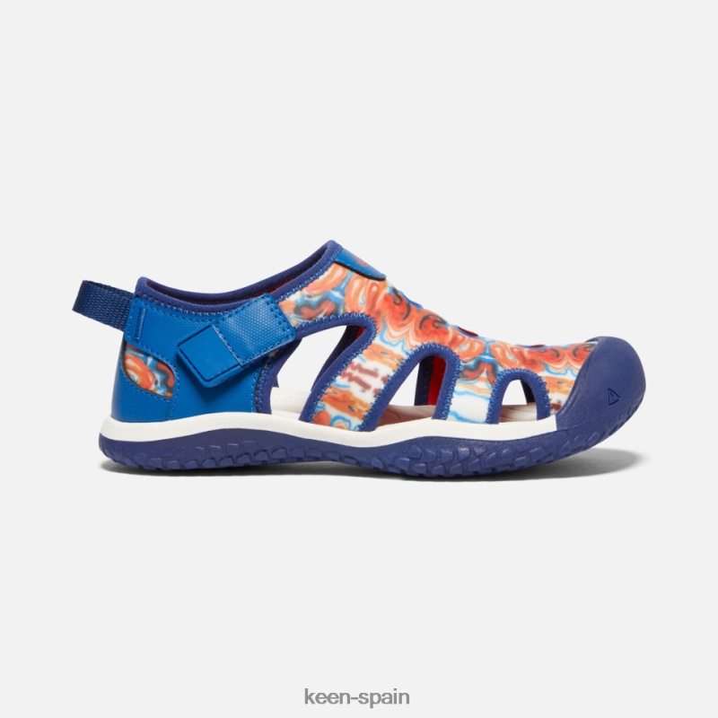 67LRTD410 Keen niños big ' stingray x afro al aire libre piel de naranja azul