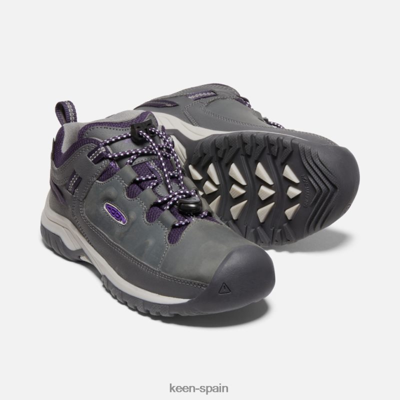 67LRTD519 Keen niños zapato impermeable big \' targhee imán-tillandsia púrpura