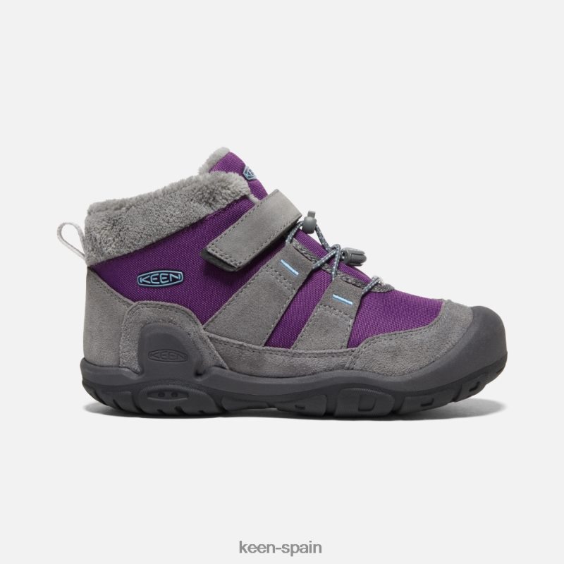 67LRTD574 Keen niños chukka de nudo grande gris acero-carisma