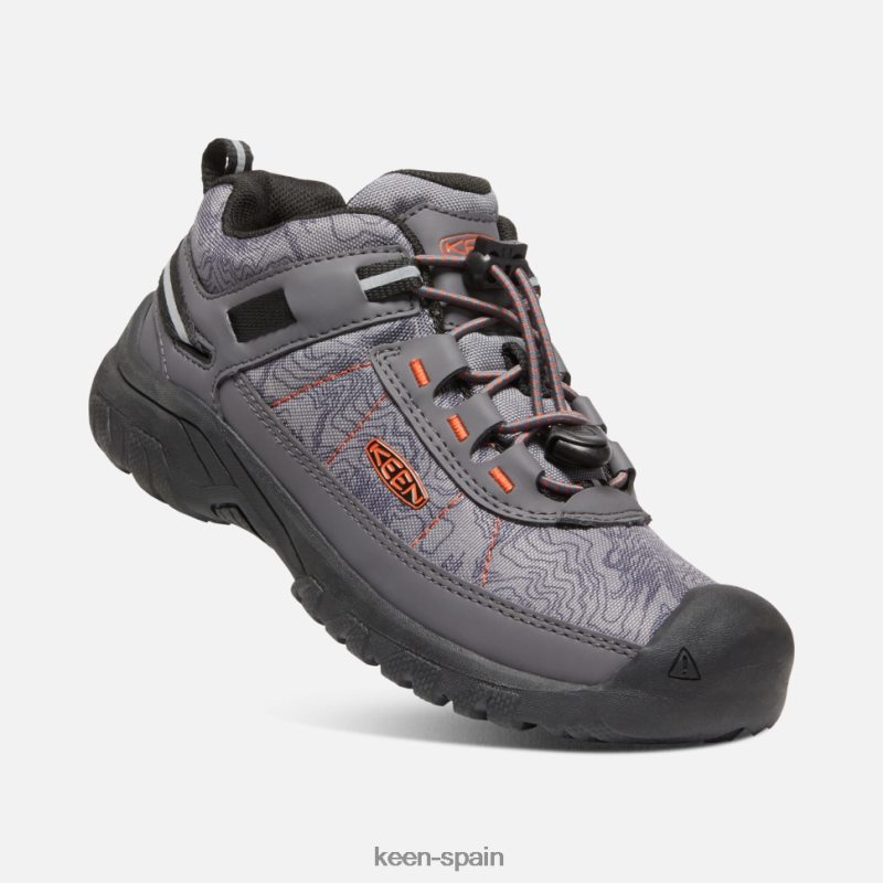 67LRTD601 Keen niños zapato deportivo big \'targhee con ventilación ibis escarlata magnético