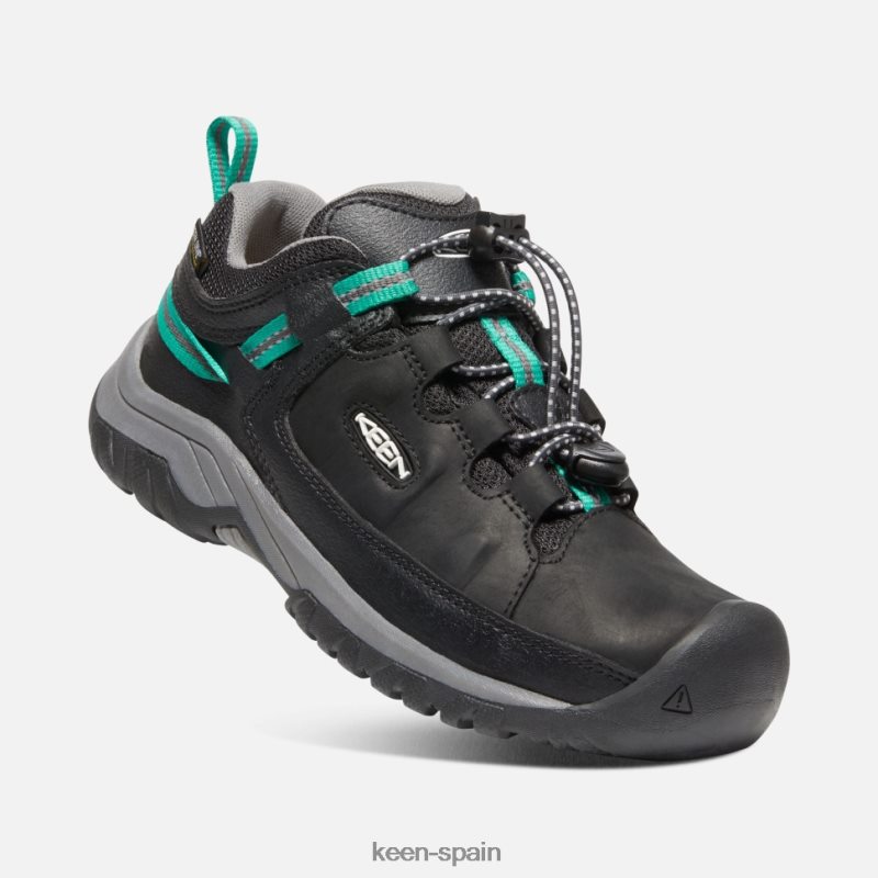 67LRTD604 Keen niños zapato impermeable big \' targhee blanco-estrella negra