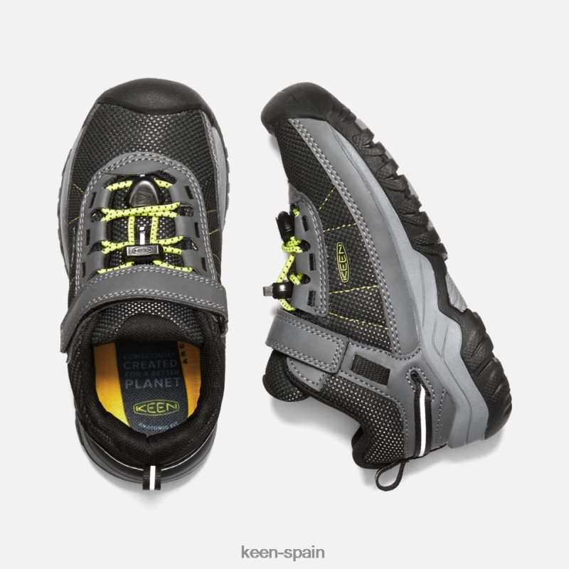 67LRTD536 Keen niños zapato deportivo con ventilación little \'targhee onagra gris acero