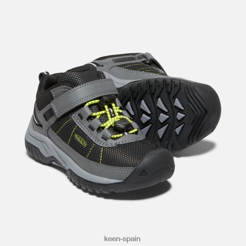67LRTD536 Keen niños zapato deportivo con ventilación little \'targhee onagra gris acero