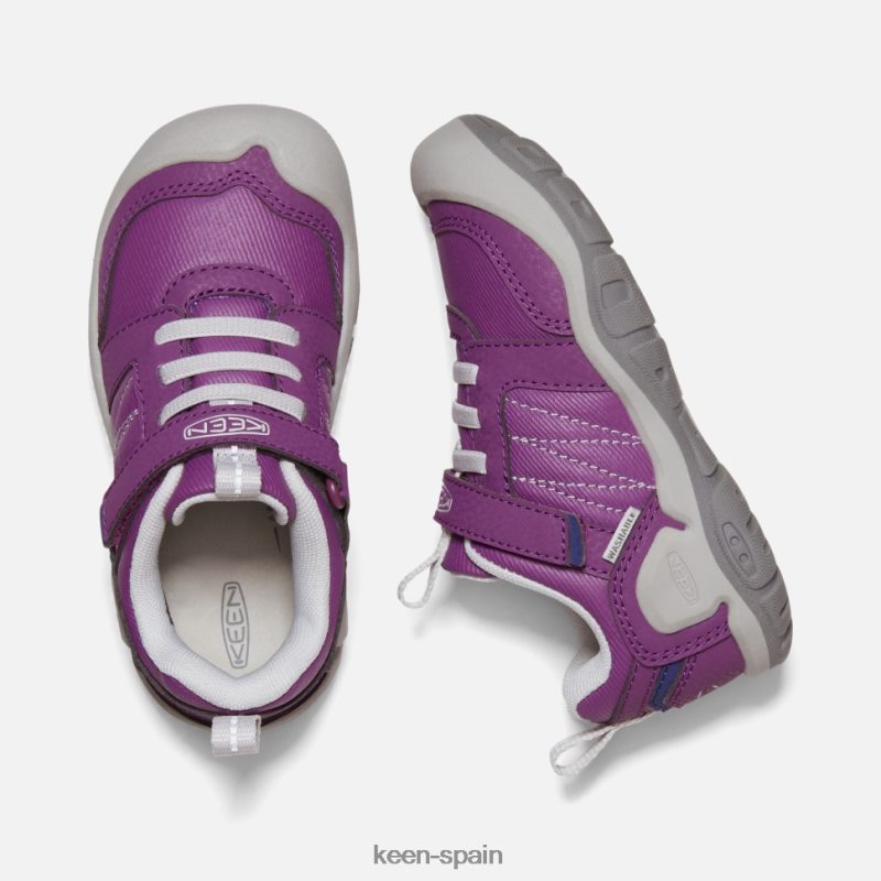 67LRTD547 Keen niños tenis con visera y nudo pequeño carisma-vapor