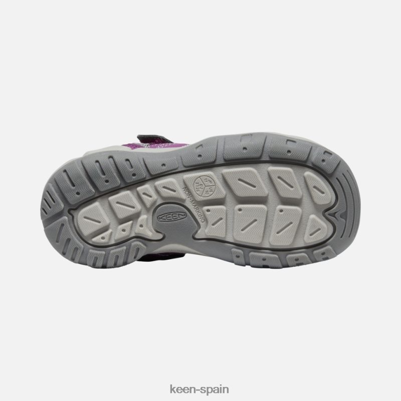 67LRTD547 Keen niños tenis con visera y nudo pequeño carisma-vapor