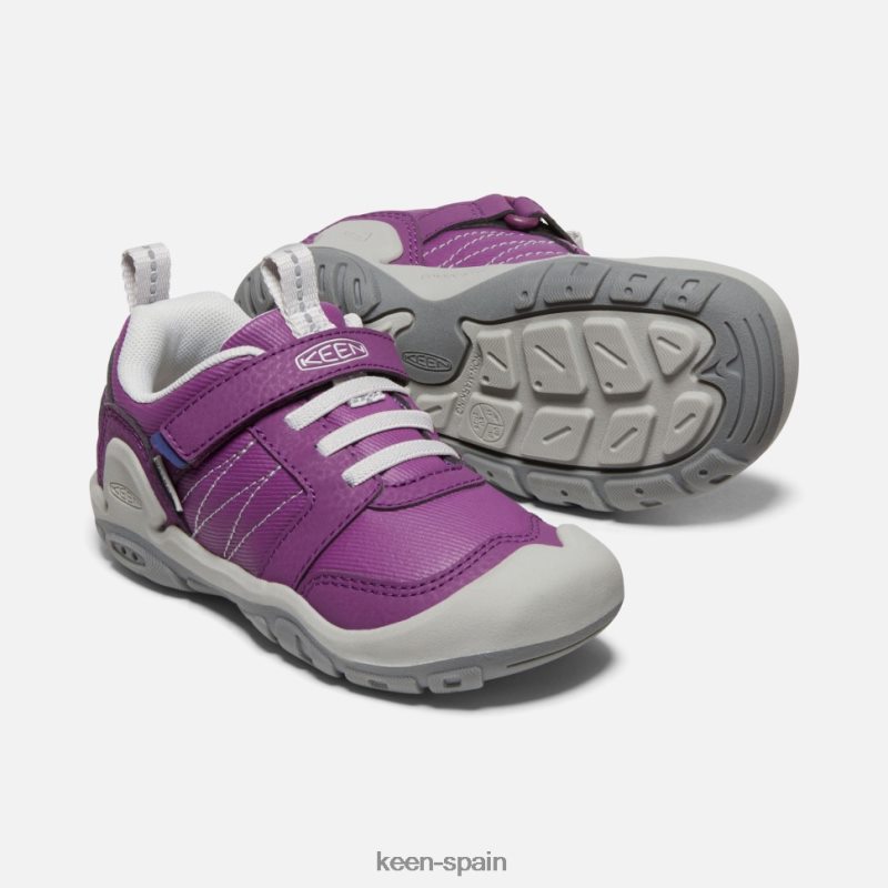 67LRTD547 Keen niños tenis con visera y nudo pequeño carisma-vapor