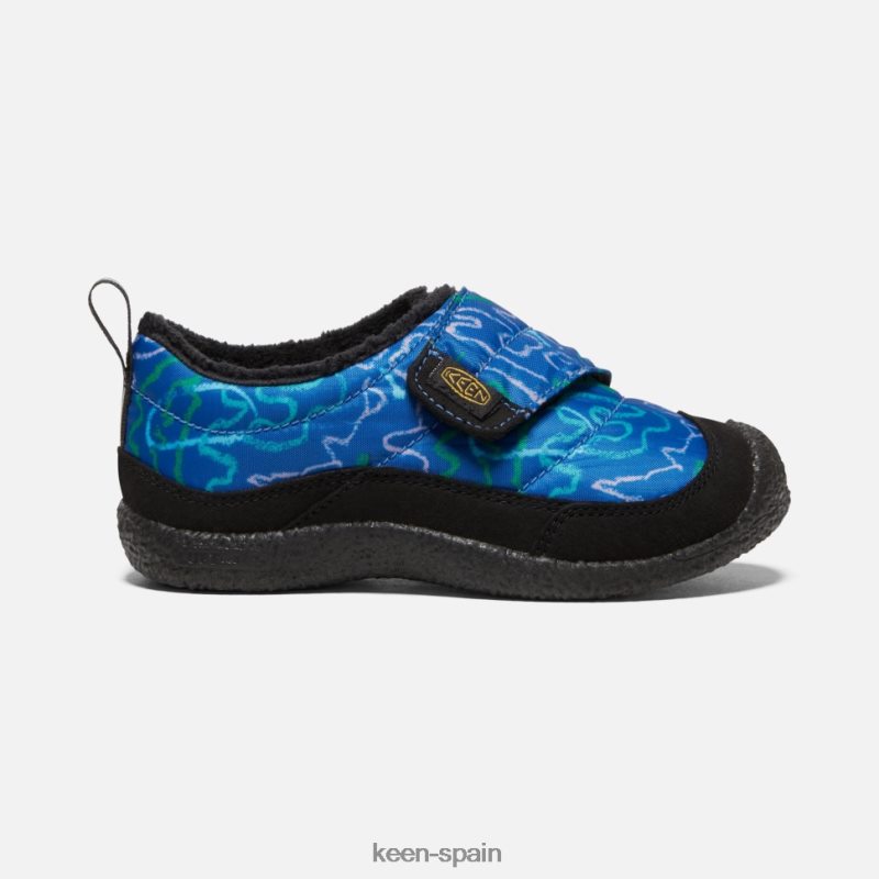 67LRTD568 Keen niños pequeño envoltorio baleine azul-multi