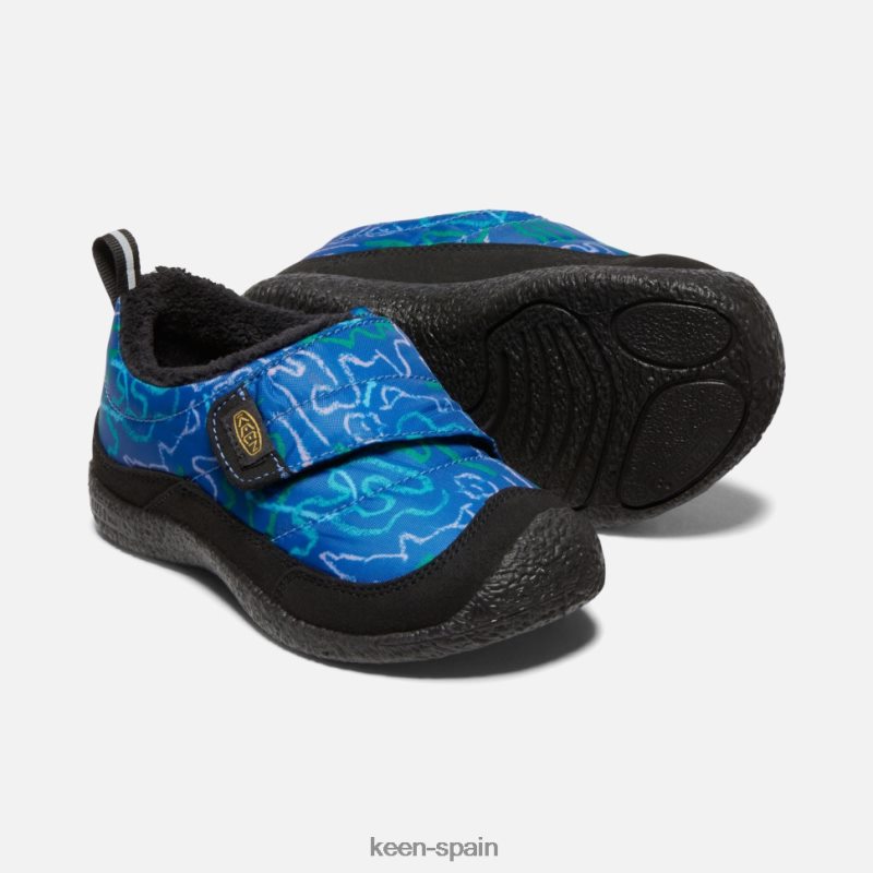 67LRTD568 Keen niños pequeño envoltorio baleine azul-multi