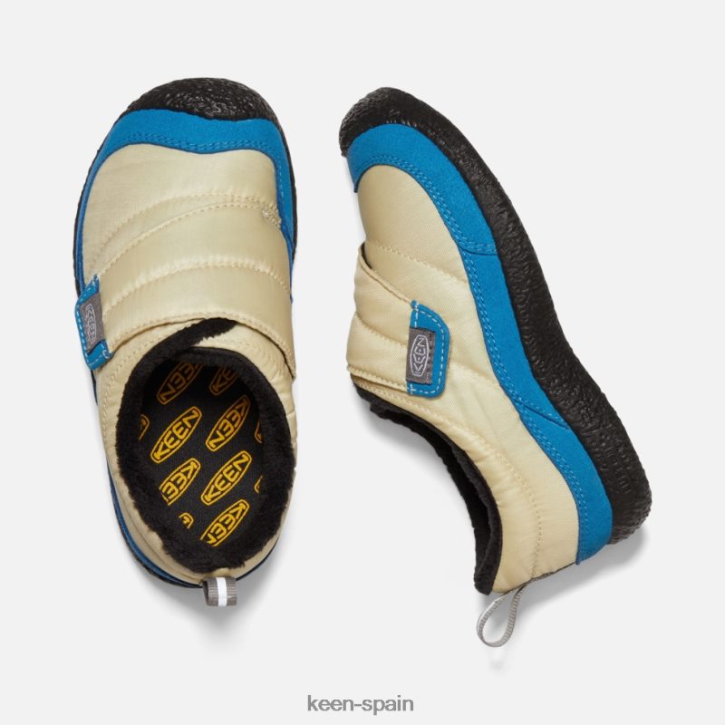67LRTD578 Keen niños pequeño envoltorio safari-mykonos azul