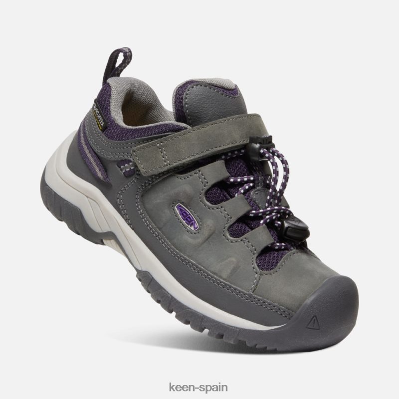 67LRTD603 Keen niños zapato impermeable little \'targhee imán-tillandsia púrpura