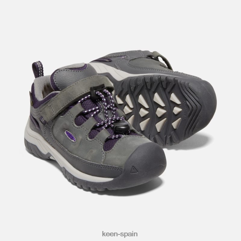 67LRTD603 Keen niños zapato impermeable little \'targhee imán-tillandsia púrpura
