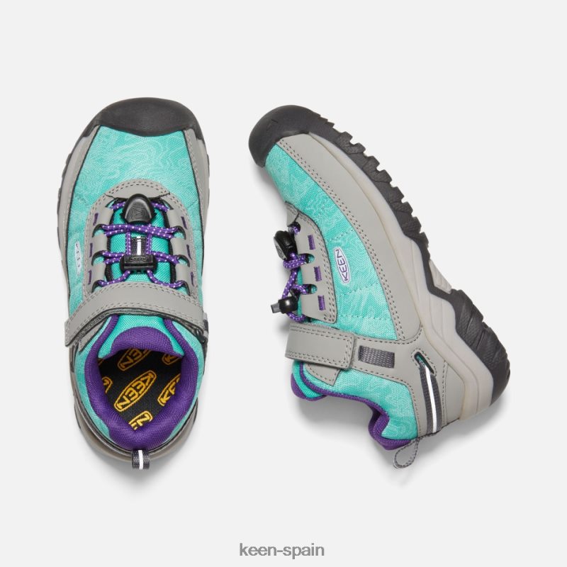 67LRTD281 Keen niños zapatos de senderismo targhee sport vent para jóvenes vapor-cascada