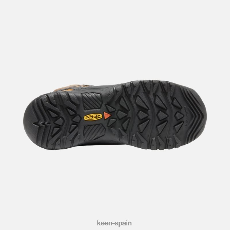67LRTD272 Keen niños botas de montaña impermeables targhee más antiguas marrón dorado tierra oscuro