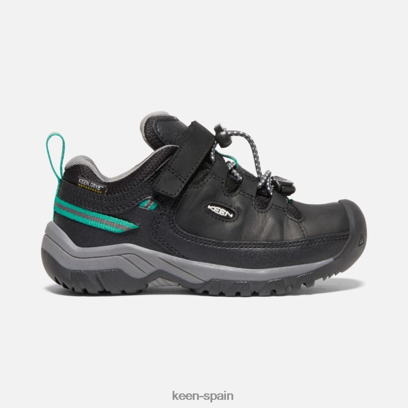 67LRTD273 Keen niños zapatos de senderismo impermeables targhee para jóvenes blanco-estrella negra