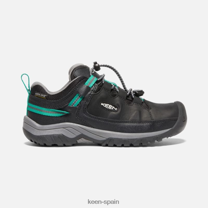 67LRTD275 Keen niños zapatos de senderismo impermeables targhee más antiguos blanco-estrella negra