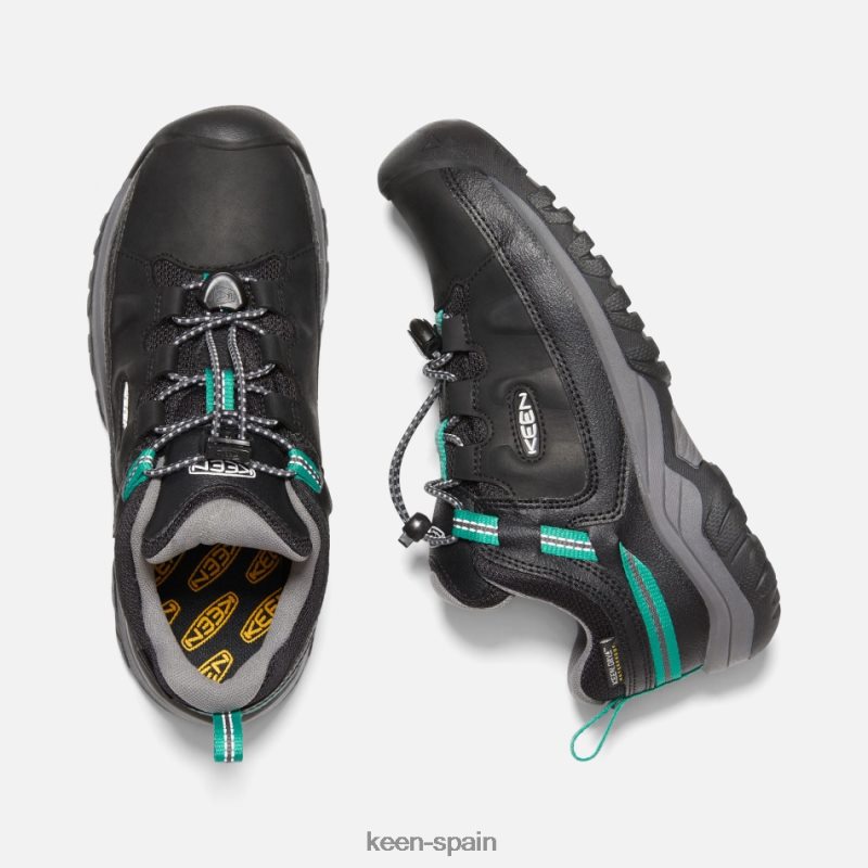 67LRTD275 Keen niños zapatos de senderismo impermeables targhee más antiguos blanco-estrella negra