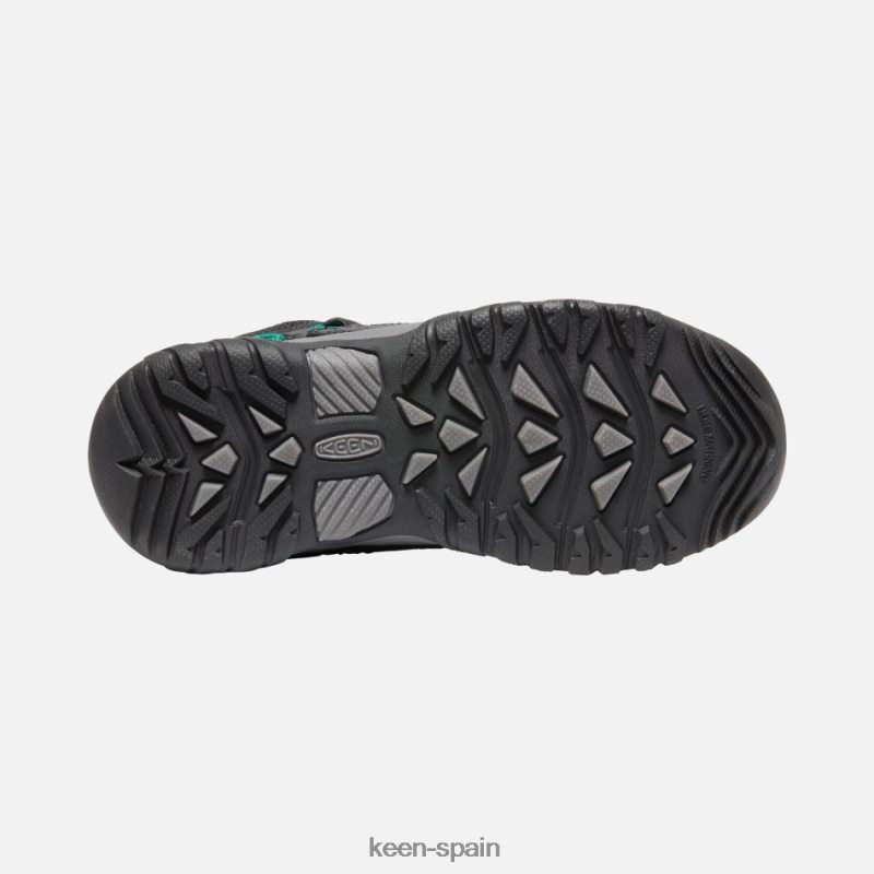 67LRTD275 Keen niños zapatos de senderismo impermeables targhee más antiguos blanco-estrella negra