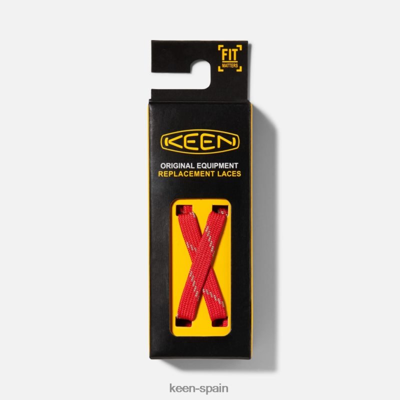 67LRTD431 Keen unisexo cordones hacia el oeste rojo