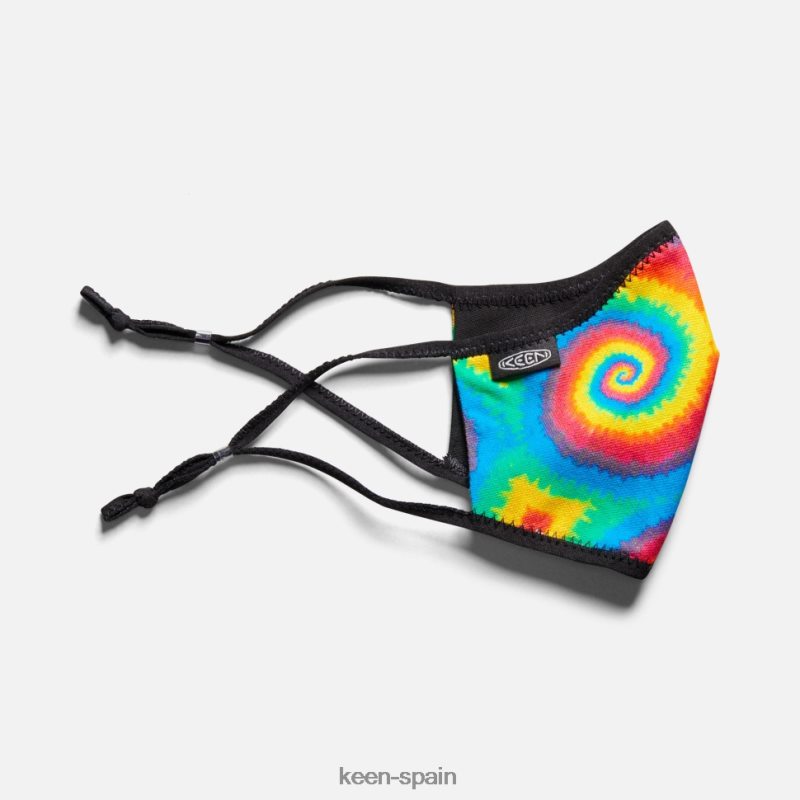 67LRTD458 Keen unisexo mascarilla juntos m/l tie-dye teñido anudado original