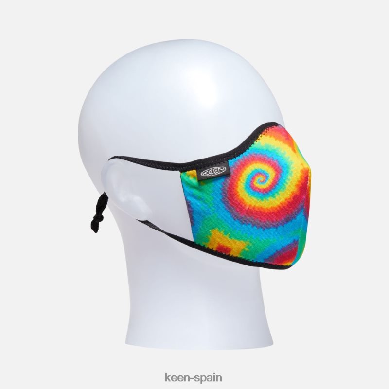 67LRTD458 Keen unisexo mascarilla juntos m/l tie-dye teñido anudado original