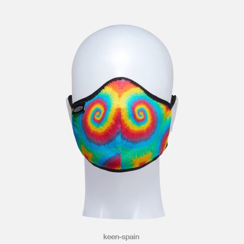 67LRTD458 Keen unisexo mascarilla juntos m/l tie-dye teñido anudado original