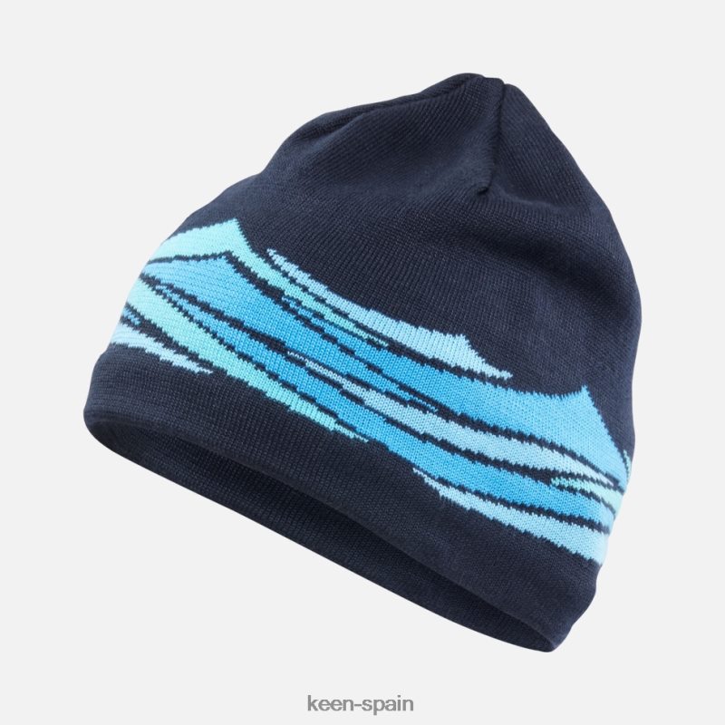 67LRTD459 Keen unisexo gorro ondulado Armada