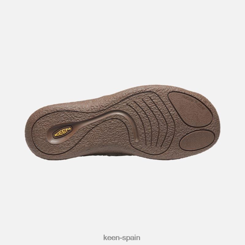 67LRTD303 Keen presentado zapatos oxford de ante howser castaño-lobo