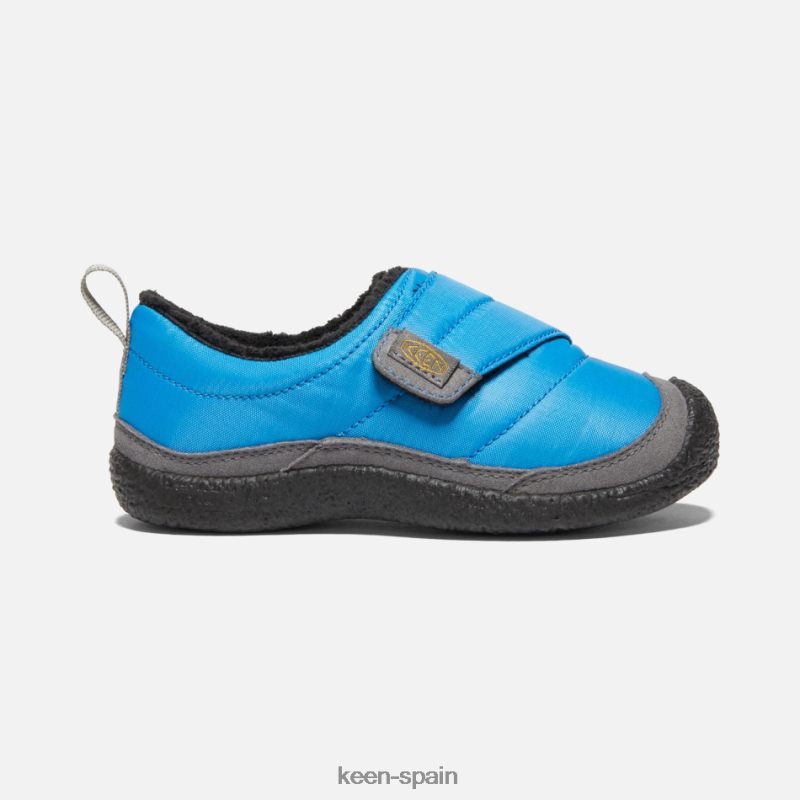 67LRTD306 Keen presentado envoltura más joven azul brillante-gris acero