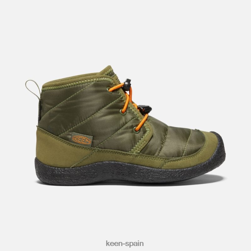 67LRTD313 Keen presentado chukka impermeable howser ii más antigua capulet naranja oliva rojizo