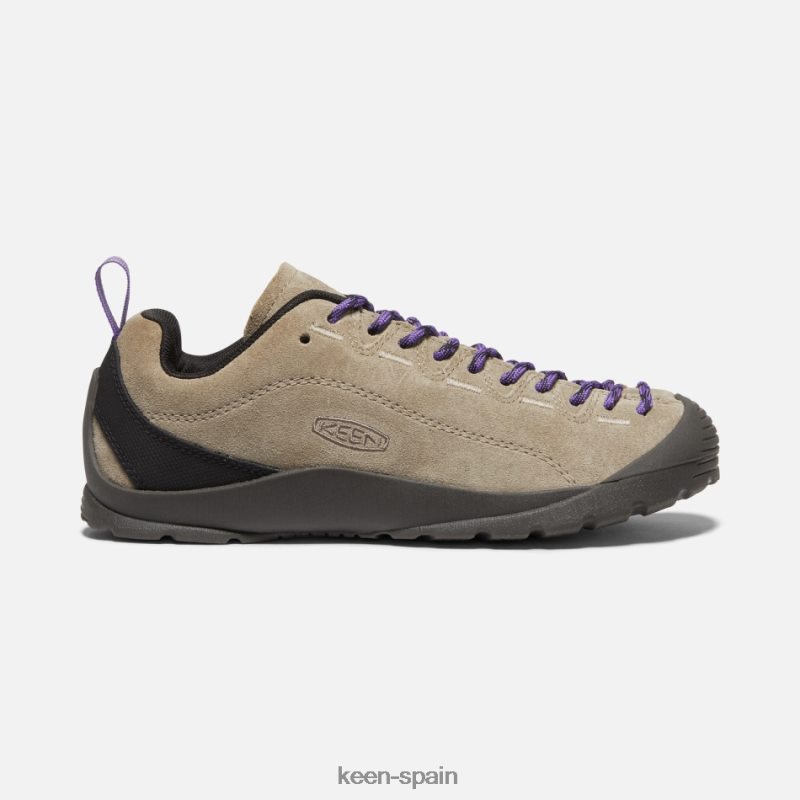 67LRTD14 Keen presentado zapatillas de ante jaspe atigrado-tillandsia púrpura