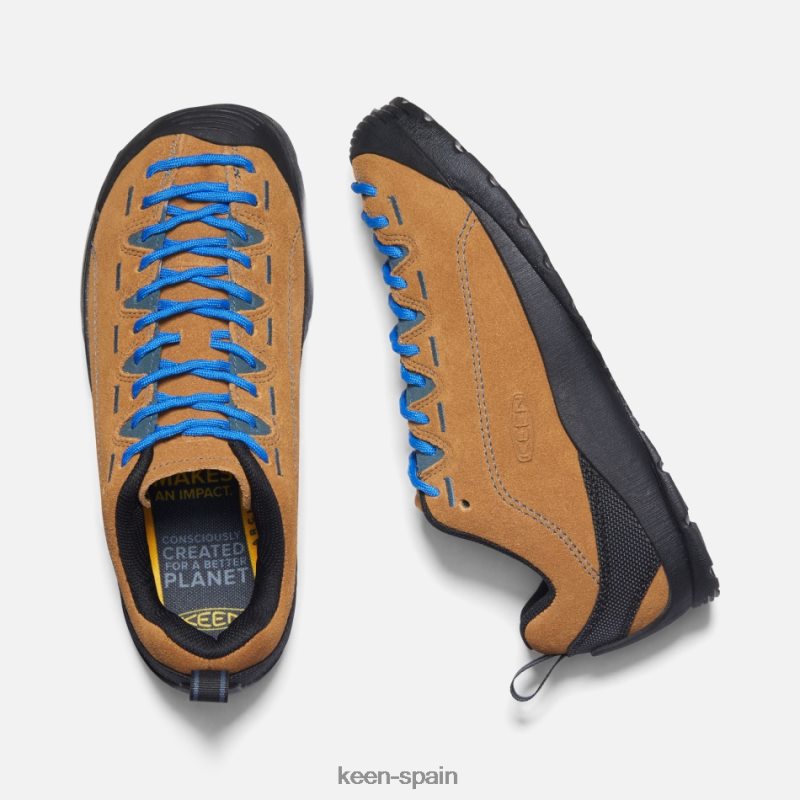 67LRTD15 Keen presentado zapatillas de ante jaspe cathay especia-azul orión