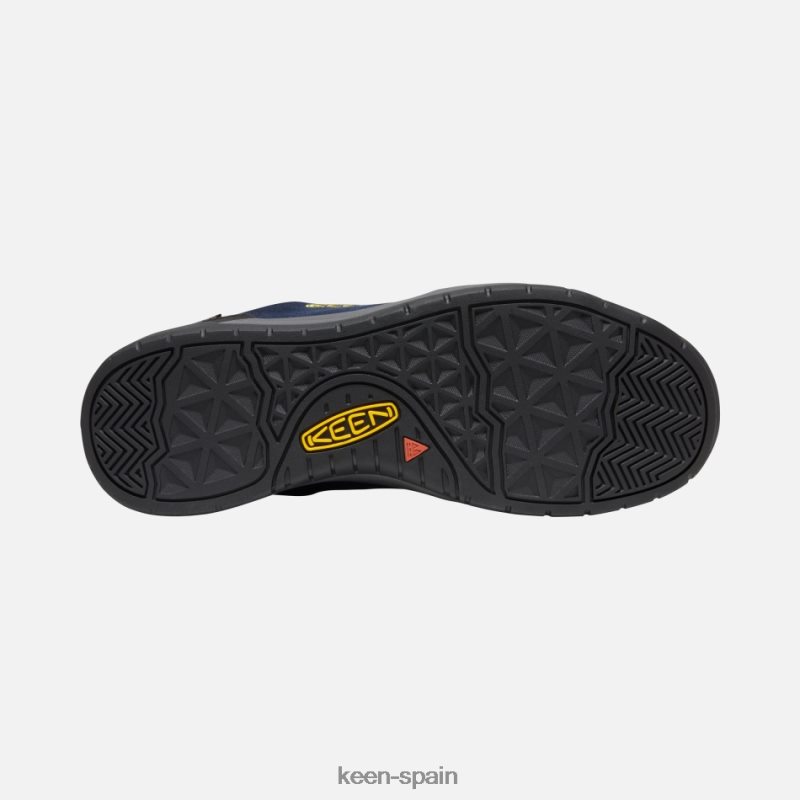67LRTD1 Keen presentado Zapatillas jasper ii impermeables de piel ante. Imán de iris negro