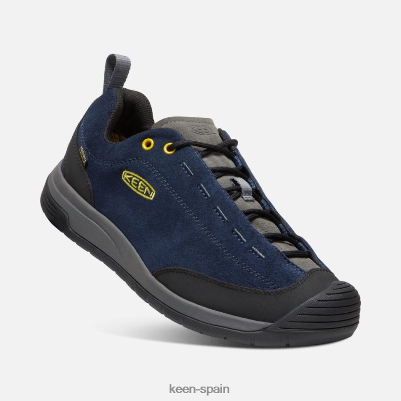 67LRTD1 Keen presentado Zapatillas jasper ii impermeables de piel ante. Imán de iris negro