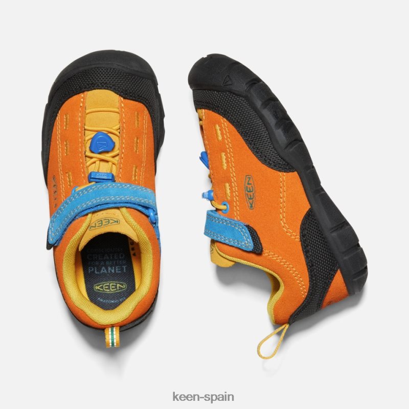 67LRTD21 Keen presentado más joven \'jasper ii naranja rojizo-verdelago