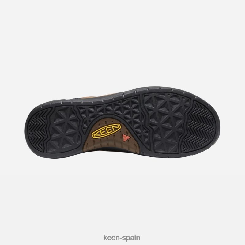 67LRTD3 Keen presentado Zapatillas jasper ii impermeables de piel ante. negro tierra oscuro