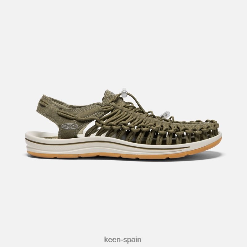 67LRTD239 Keen presentado lienzo uneek lobo oliva militar