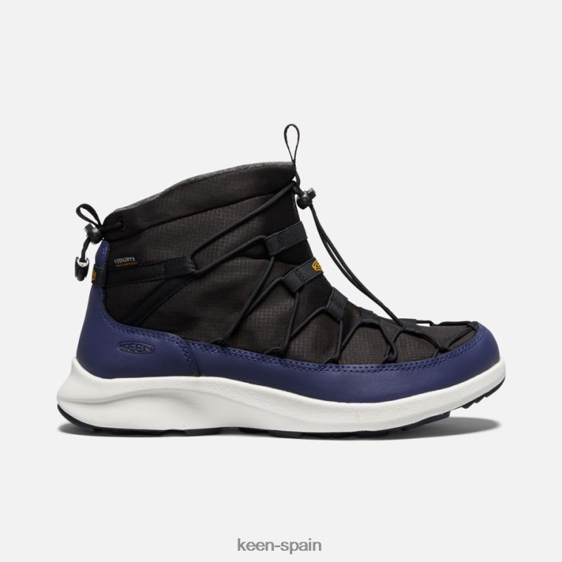 67LRTD242 Keen presentado chukka uneek snk impermeable profundidades negro-azul