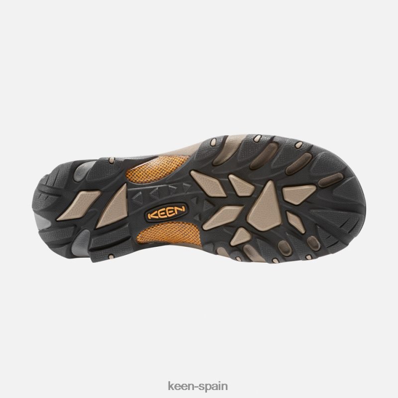 67LRTD250 Keen presentado botas de montaña impermeables targhee ii negro amarillo oliva