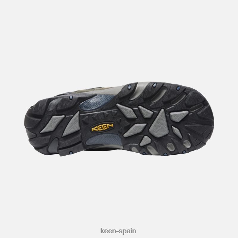 67LRTD268 Keen presentado zapatos de senderismo targhee ii gárgola-azul marino medianoche