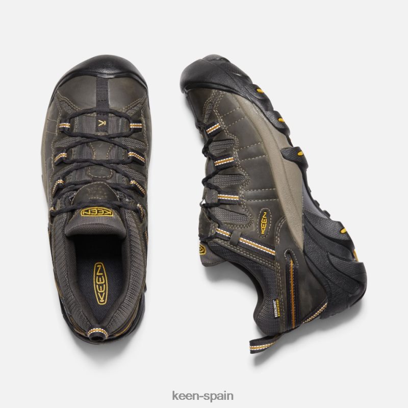 67LRTD269 Keen presentado zapatos de senderismo targhee ii aceituna leonada